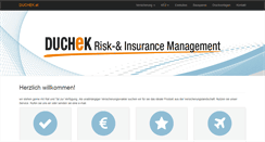 Desktop Screenshot of duchek.at